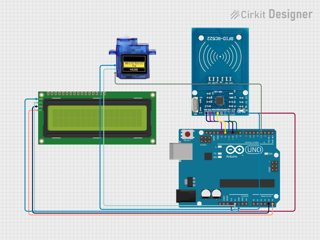 Image of door lock: A project utilizing UHF RFID IN-R200 in a practical application