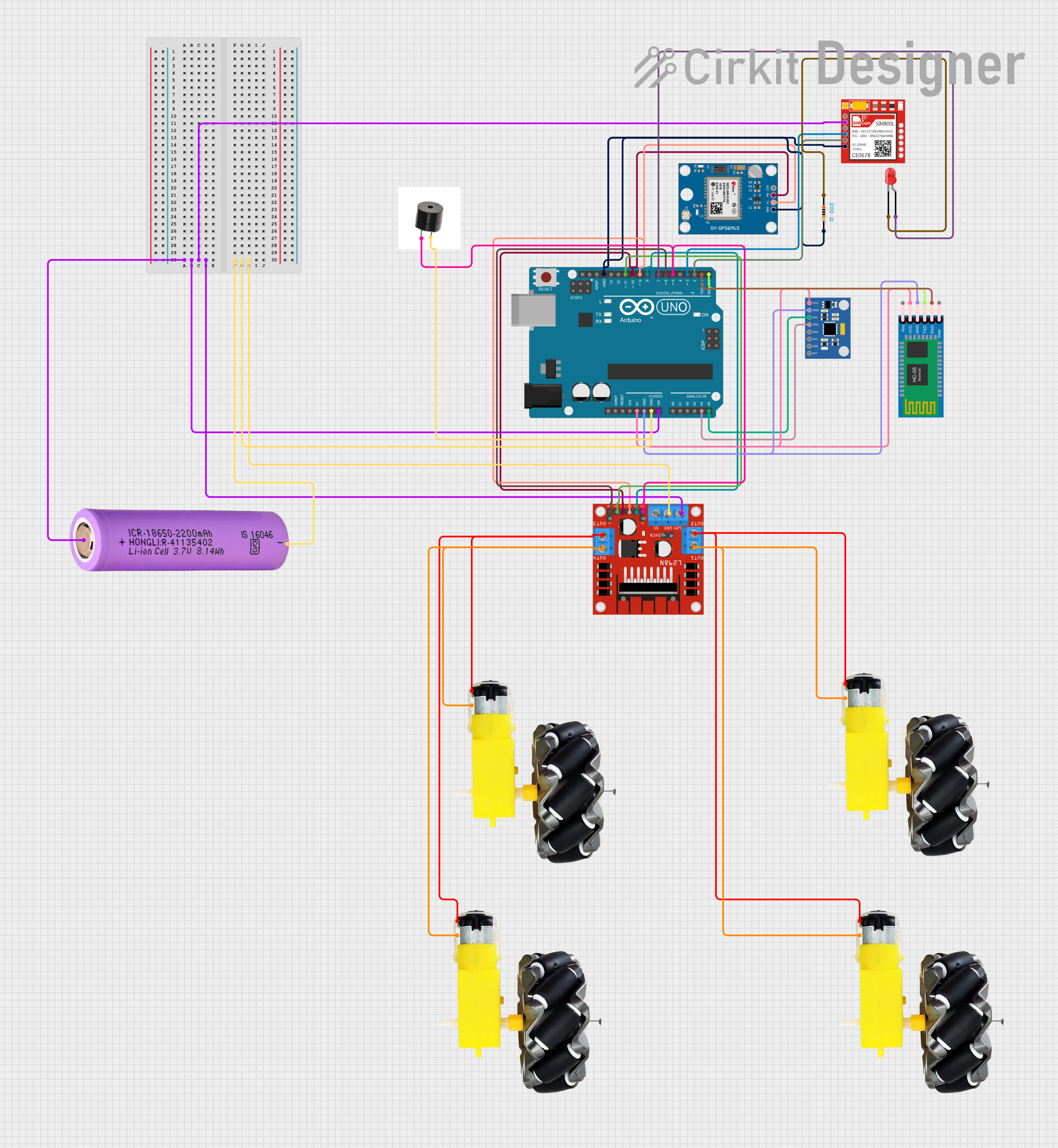 Image of Circuit final: A project utilizing Deneyap Kart in a practical application