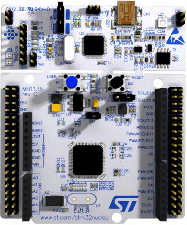 Image of STM32F446RE