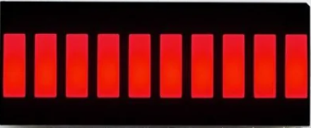 Image of 10 Segment LED RED|