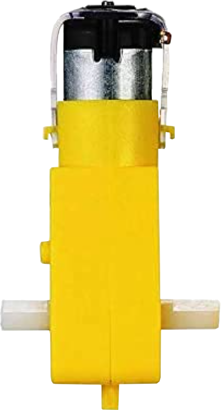 Image of Engine with gearbox 6 VDC 200rpm up