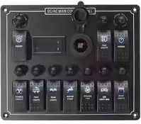 Image of 테무 콘트롤 전원 스위치 듀얼 AC, DC 타입