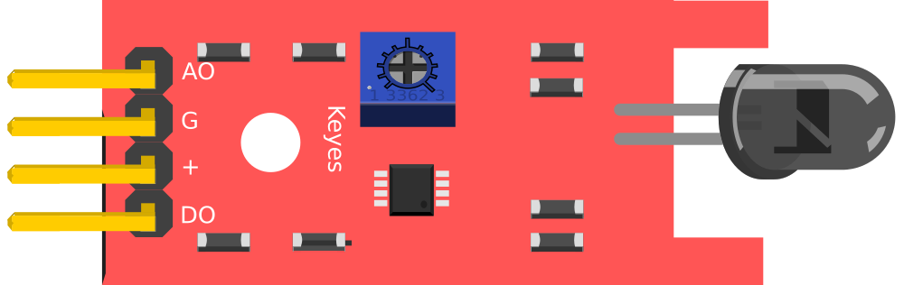 Image of KY-026 Flame Sensor