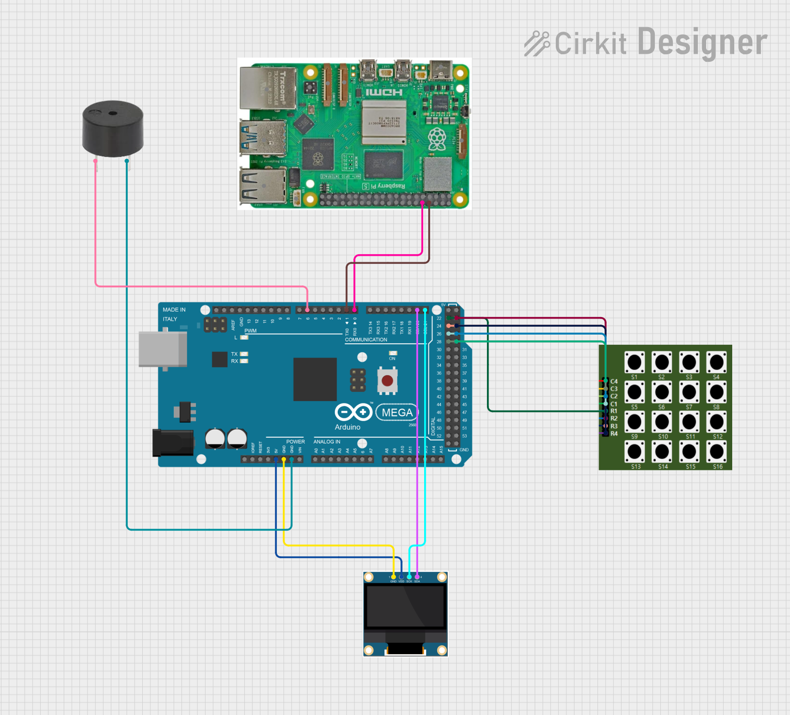 Image of musicai: A project utilizing Adafruit 26-Pin Pi Cobbler in a practical application