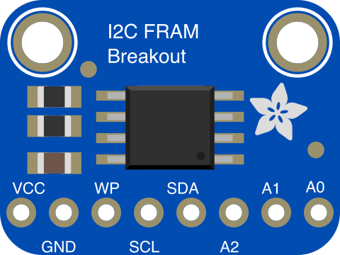 Image of I2C Non-Volatile FRAM 32KB
