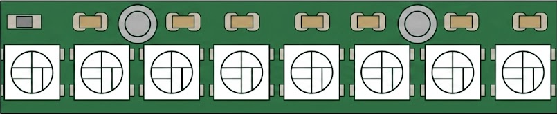 Image of 8 Bits 5V WS2812 5050 RGB 