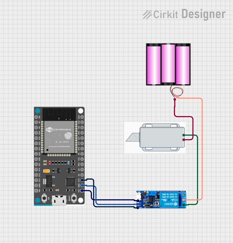 Image of FINGER DOOR LOCK SYSTEM: A project utilizing 12V Solenoid Lock in a practical application