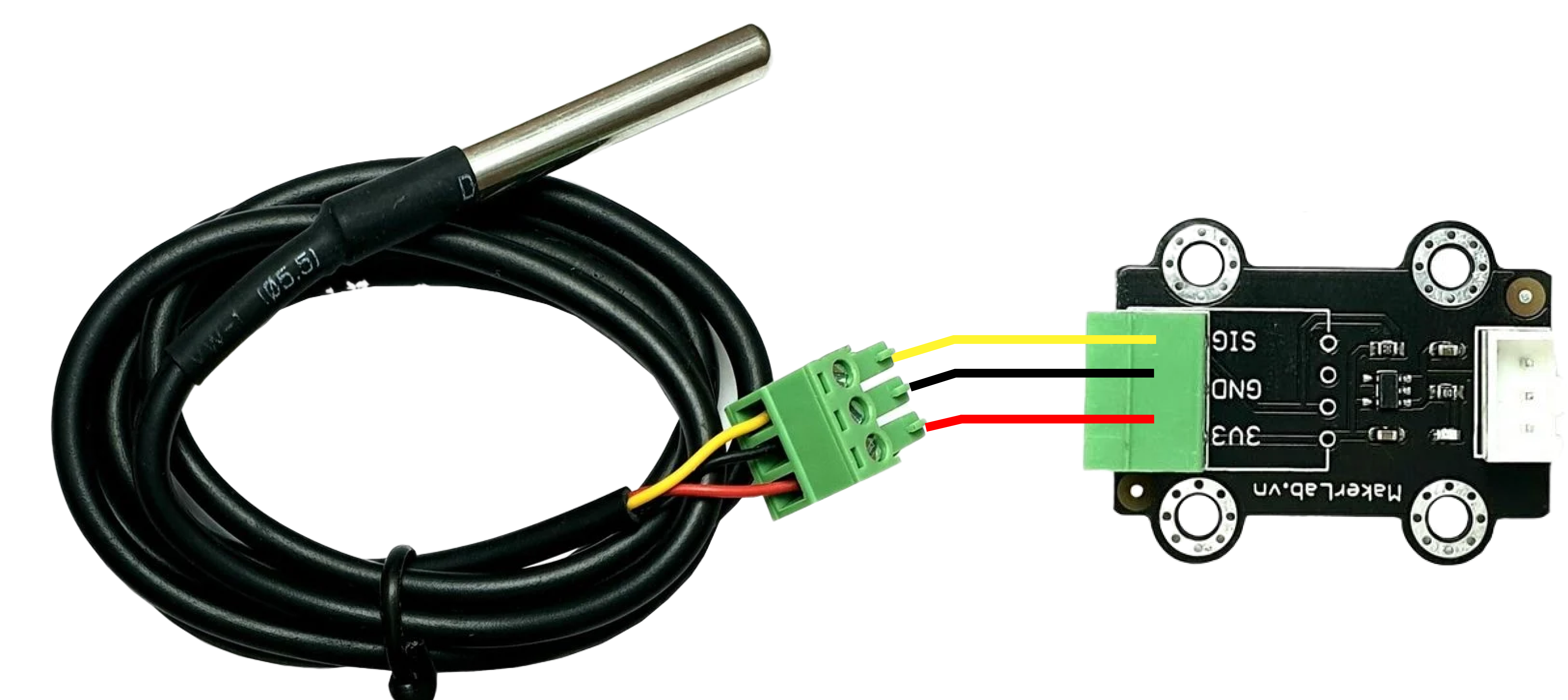Image of MKE-S15 DS18B20 Waterproof Temperature Sensor