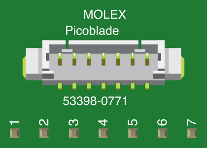 Image of Molex Picoblade Series Header