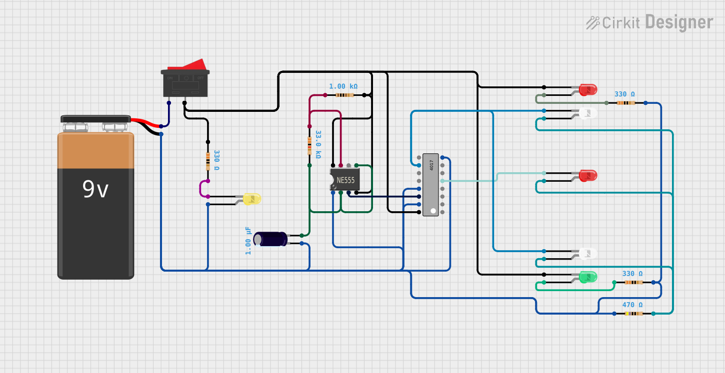 Image of pp: A project utilizing 4017 in a practical application