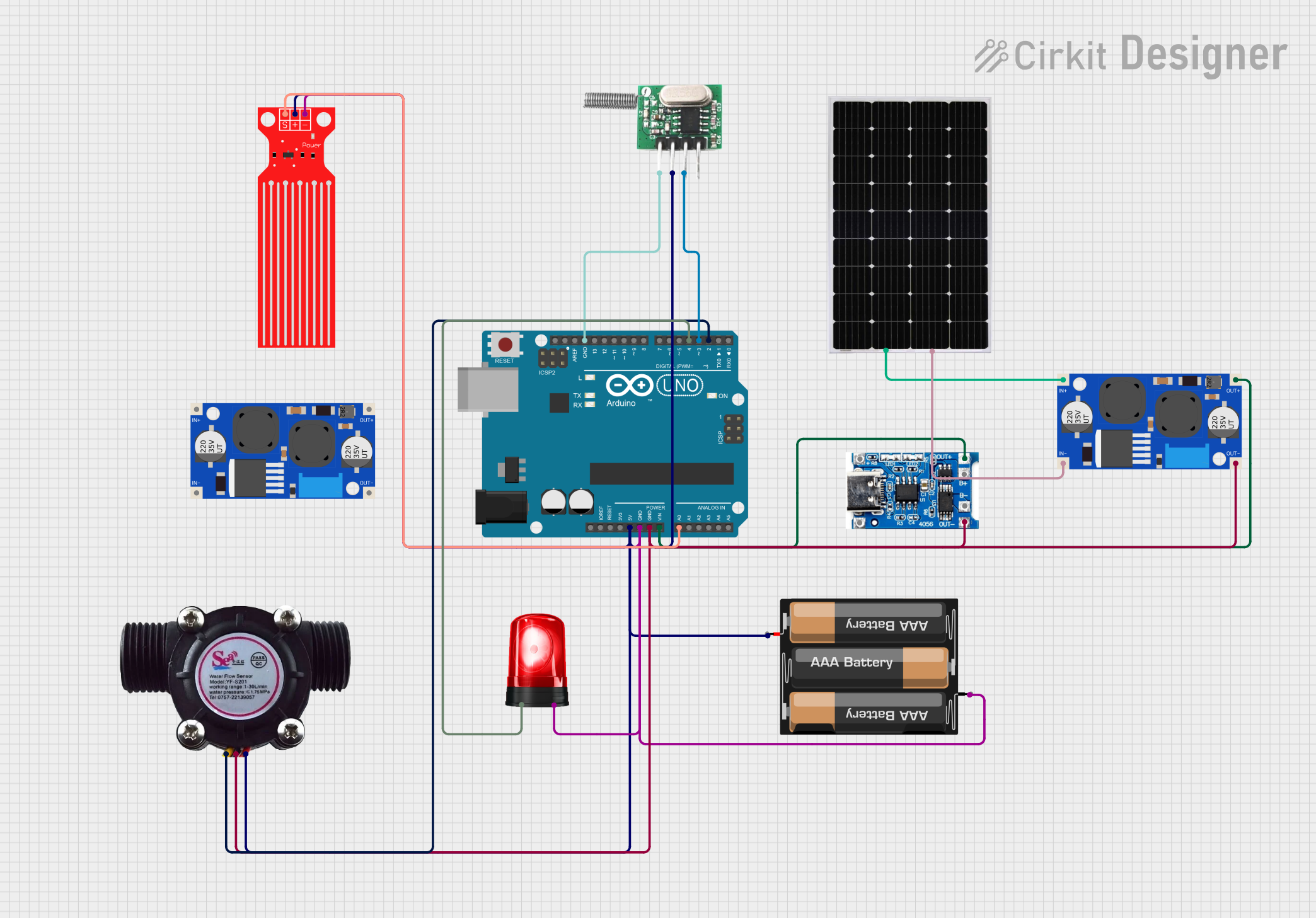 Image of battery controller: A project utilizing Unproven! in a practical application