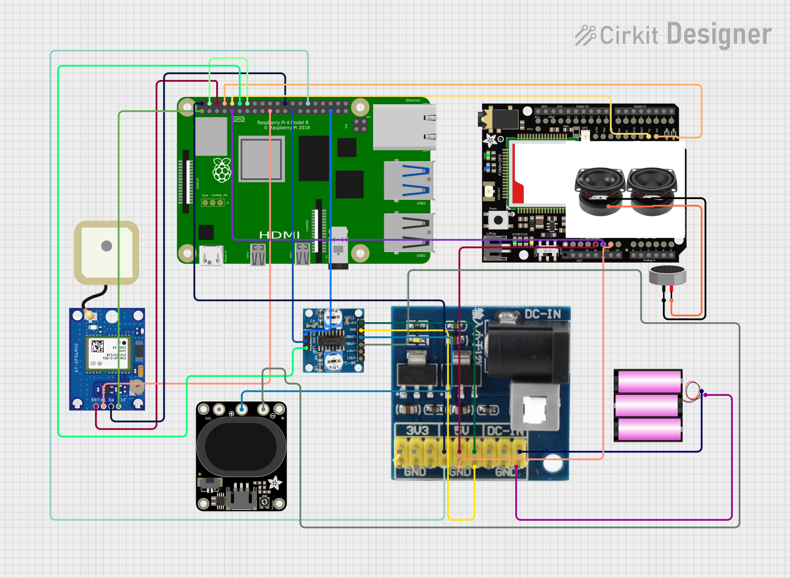 Image of unlimited range: A project utilizing Adafruit FONA - Mini Cellular GSM uFL Breakout in a practical application