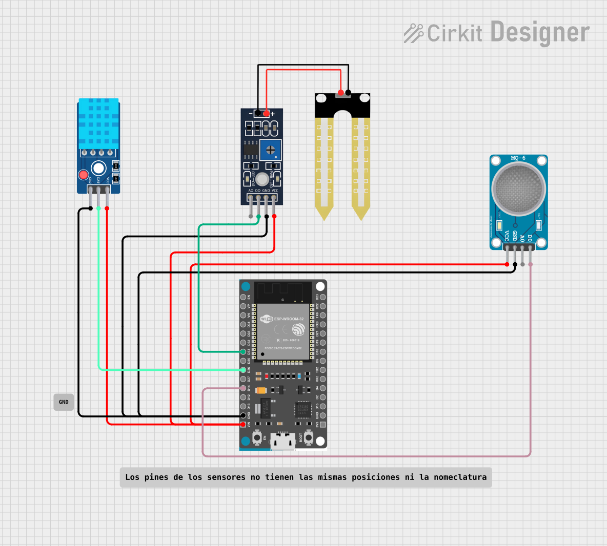 Image of ESP32-Based Environmental Monitoring System