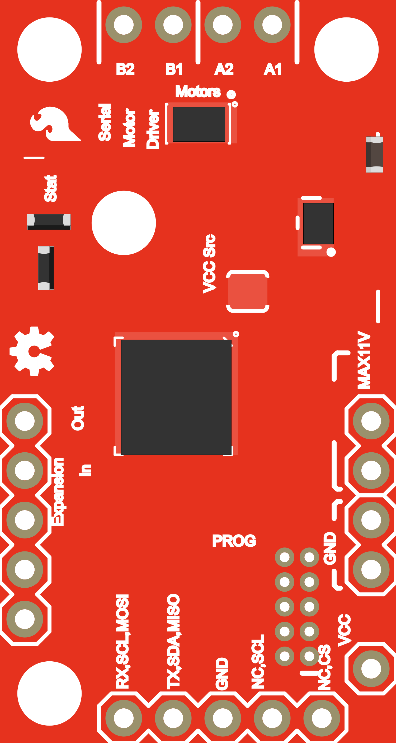 Image of SparkFun Serial Controlled Motor Driver