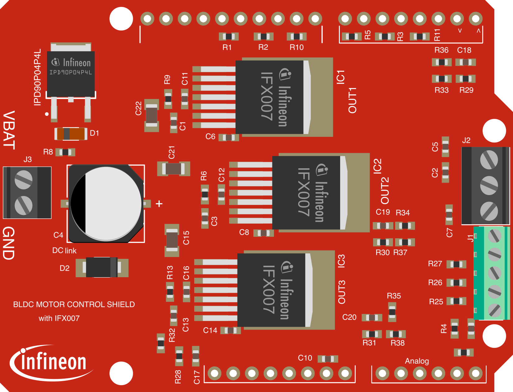 Image of BLDC-SHIELD_IFX007T