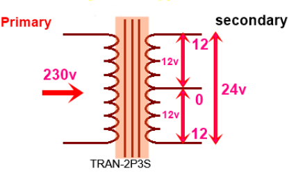 Image of Power Transformer (220V to 12V)