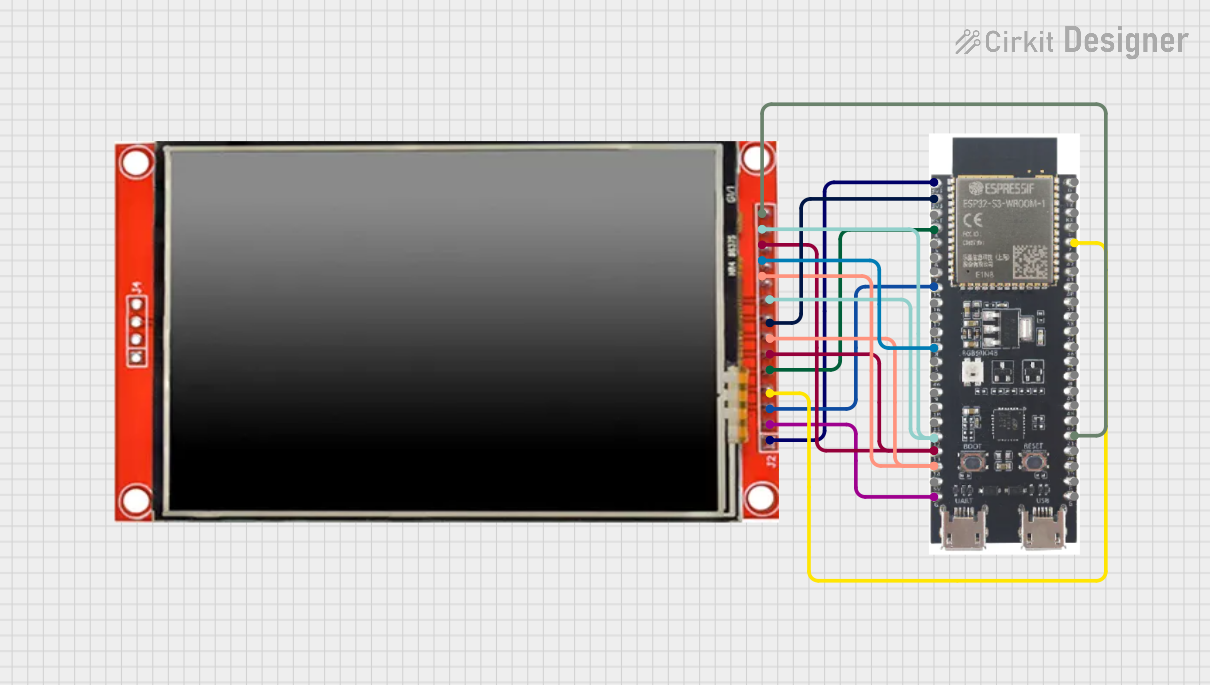 Image of IOT_V1: A project utilizing LCD TFT screen ILI9488 HD  in a practical application