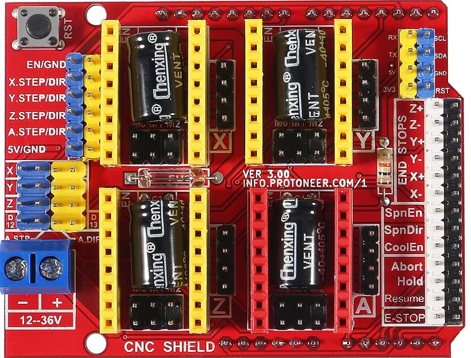 Image of CNC Shield V3 Engraving Machine Expansion Board