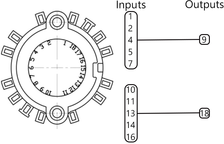 Image of Selector 2x5 Positions Stereo