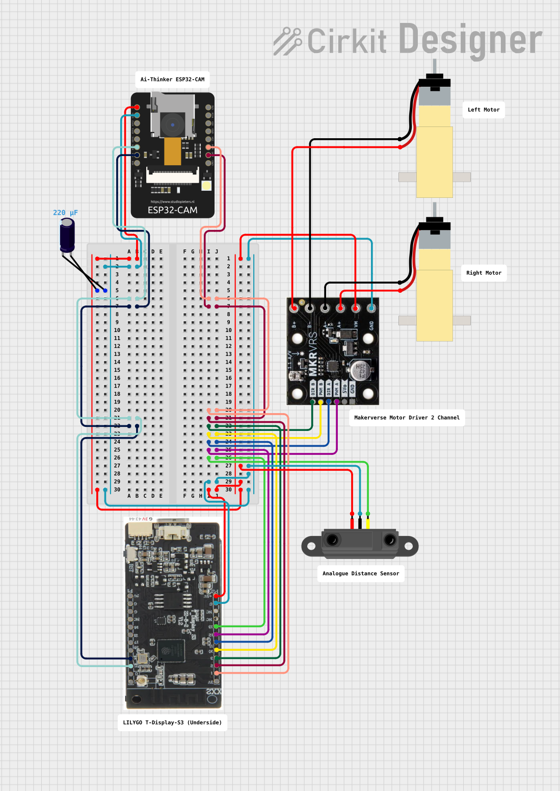 Image of EyeBot: A project utilizing AK80-9 Tmotor in a practical application