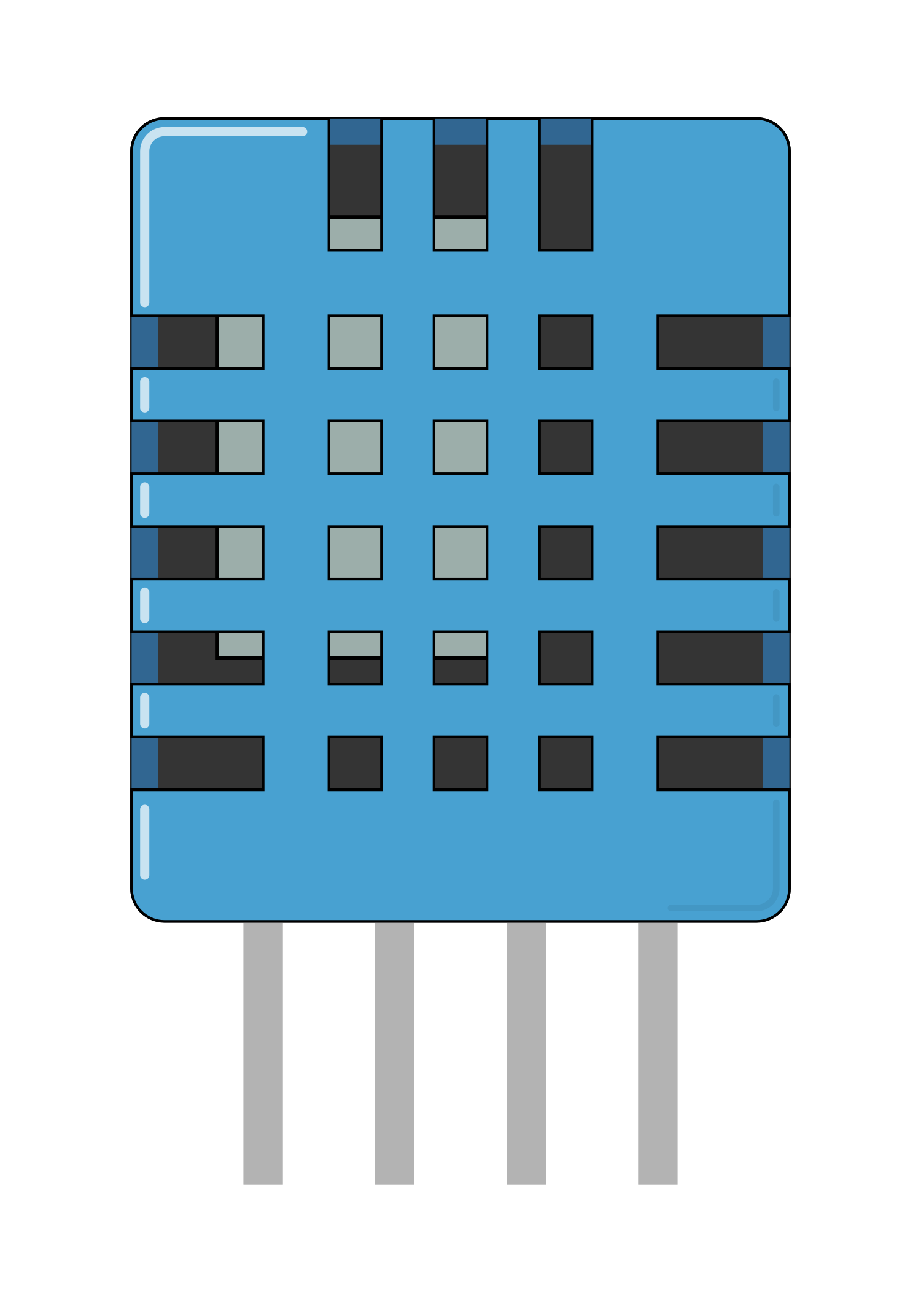 Image of AM2320 Humitidy and Temperature Sensor