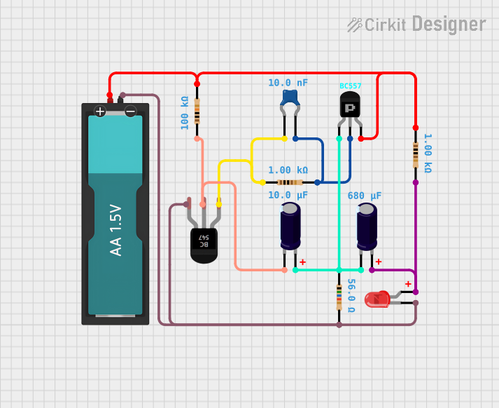 Image of testing: A project utilizing NPN-Transistor in a practical application