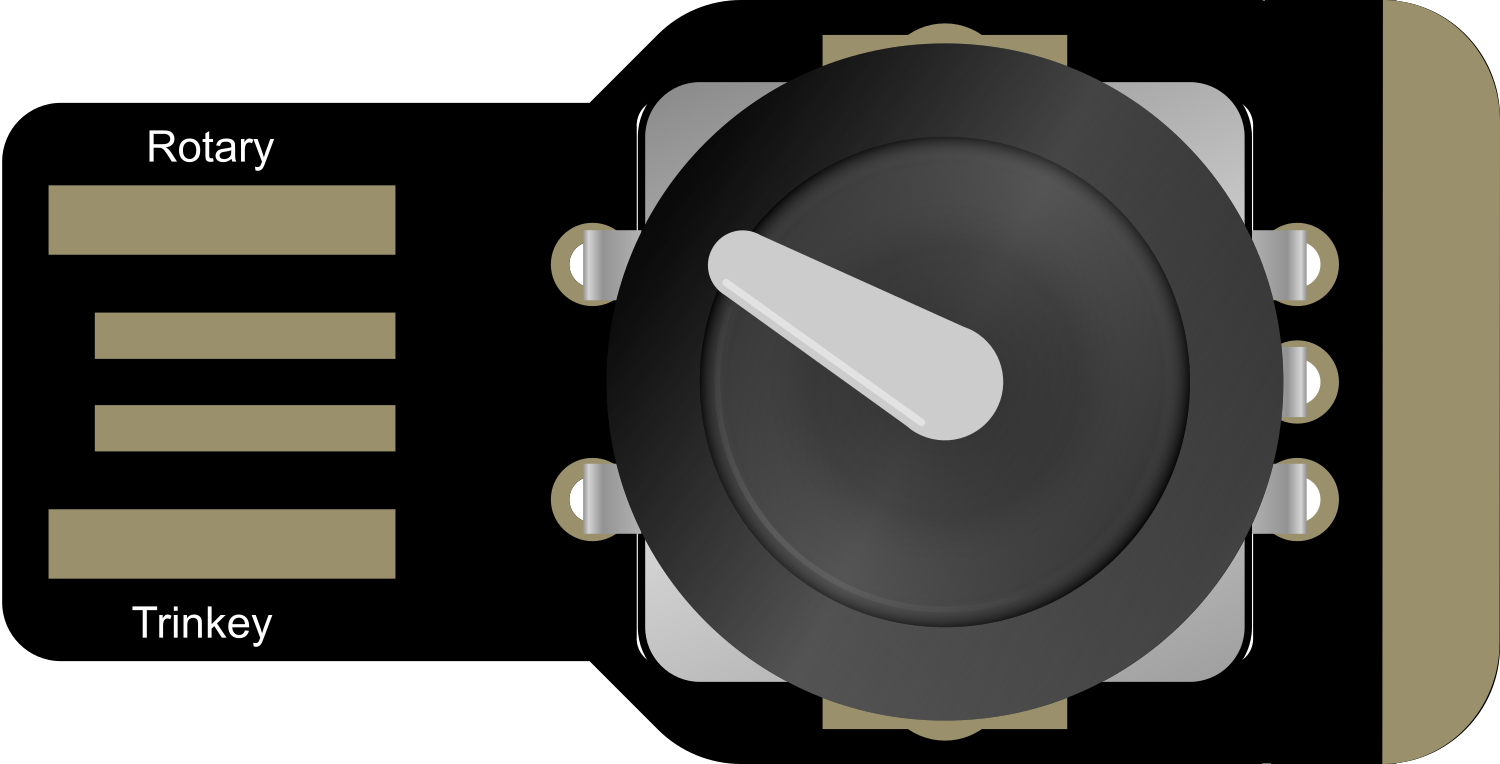 Image of Adafruit Rotary Trinkey