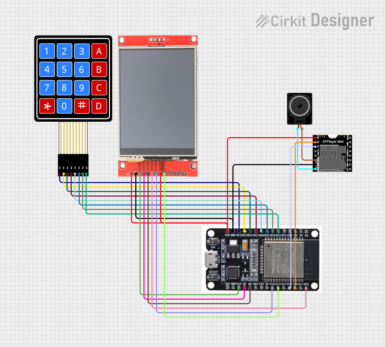 Image of banking: A project utilizing ILI9341 TFT display in a practical application