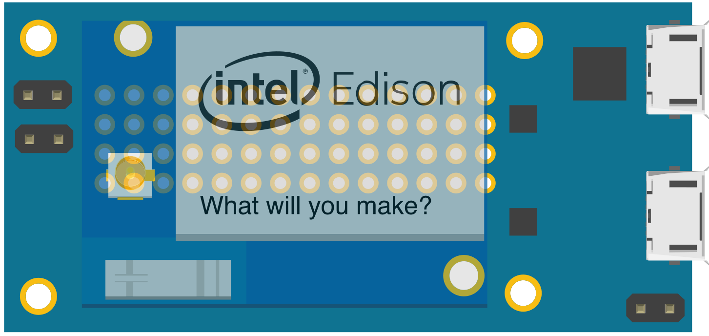 Image of Intel Edison Mini Breakout Board