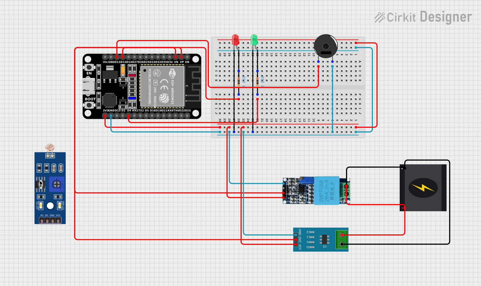 Image of Power management system: A project utilizing 400V 100A V/C Sensor in a practical application