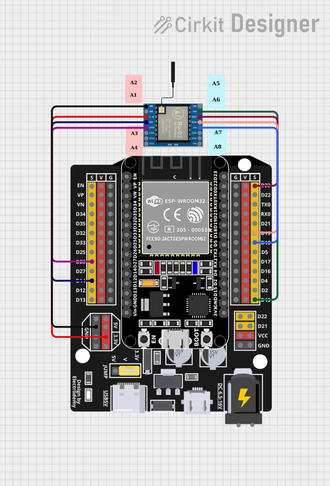 Image of Receptor_Proyect_Of_Grade: A project utilizing SparkFun ESP32 LoRa_1 Channel Gateway in a practical application