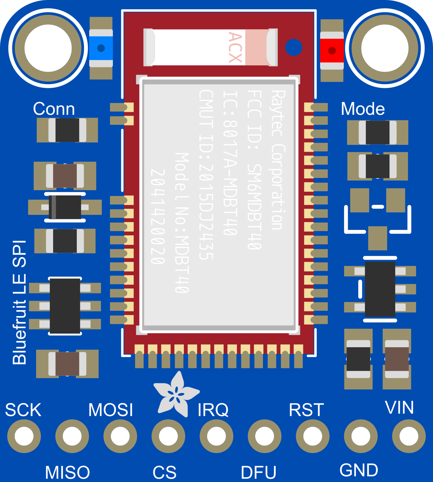 Image of Adafruit Bluefruit LE SPI Friend