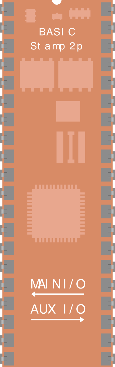 Image of BASIC Stamp 2p 40-Pin