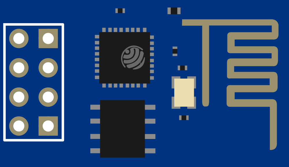 Image of ESP8266 ESP-01 WiFi Module