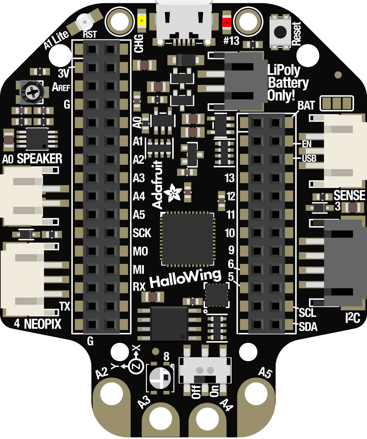 Image of Adafruit HalloWing