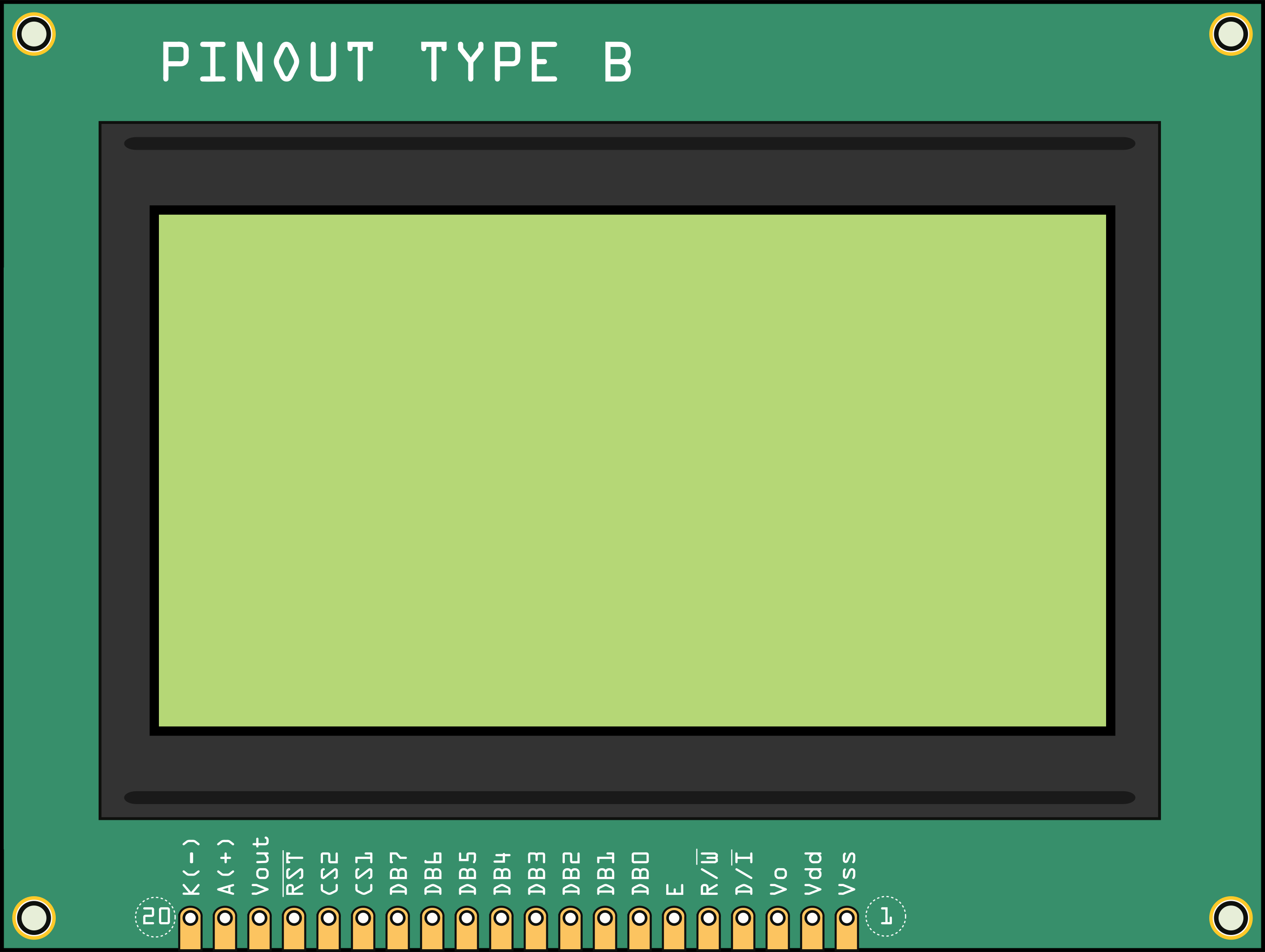 Image of 128 x 64 Graphic LCD
