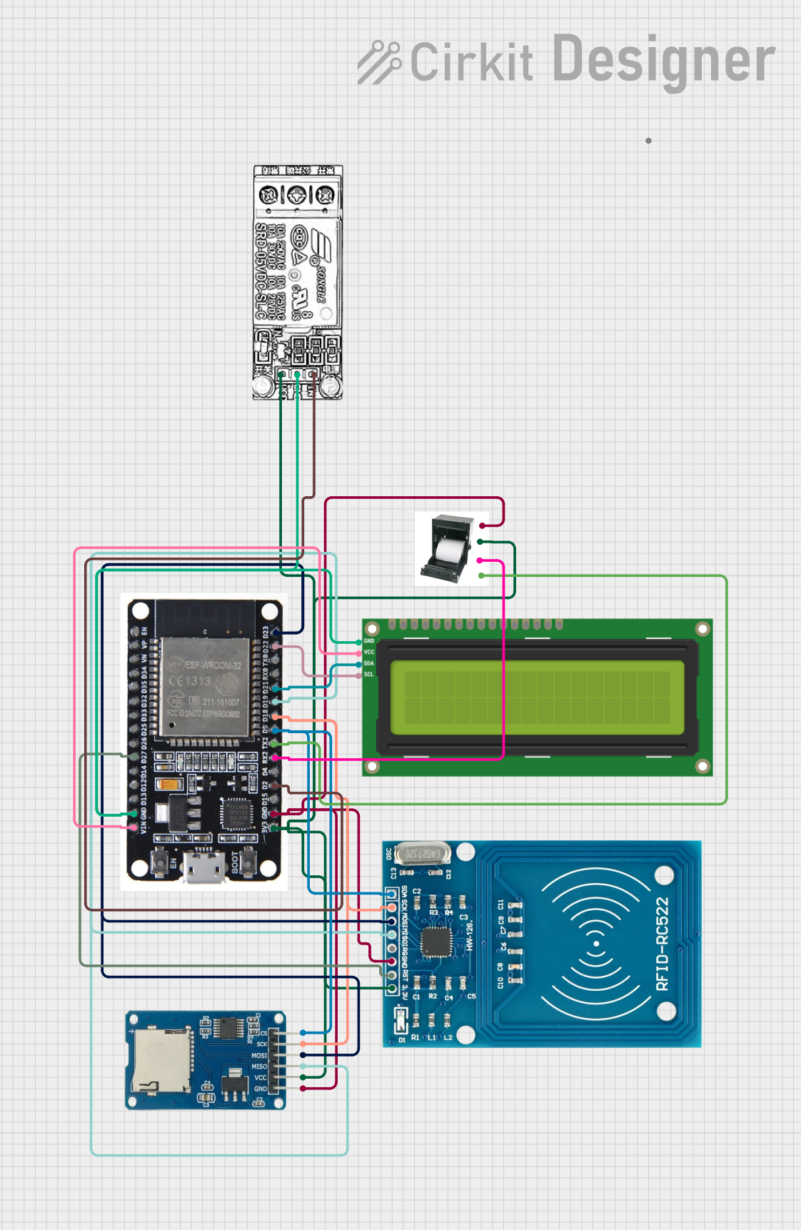 Image of SCHEMATIC: A project utilizing LR7843 Module in a practical application