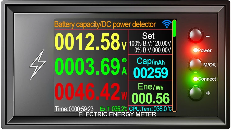 Image of DC Power Monitor with Wifi