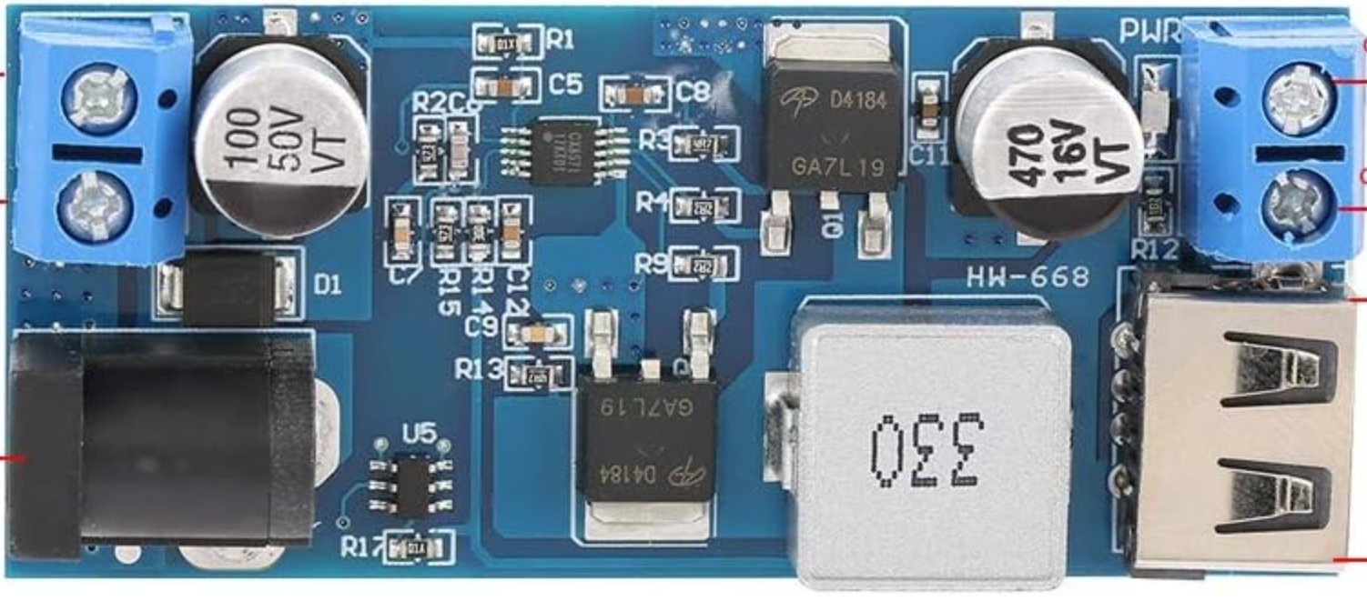 Image of DCDC 12V/5V 3A