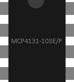 Image of MCP4131-103E/P Digital Potentiometer