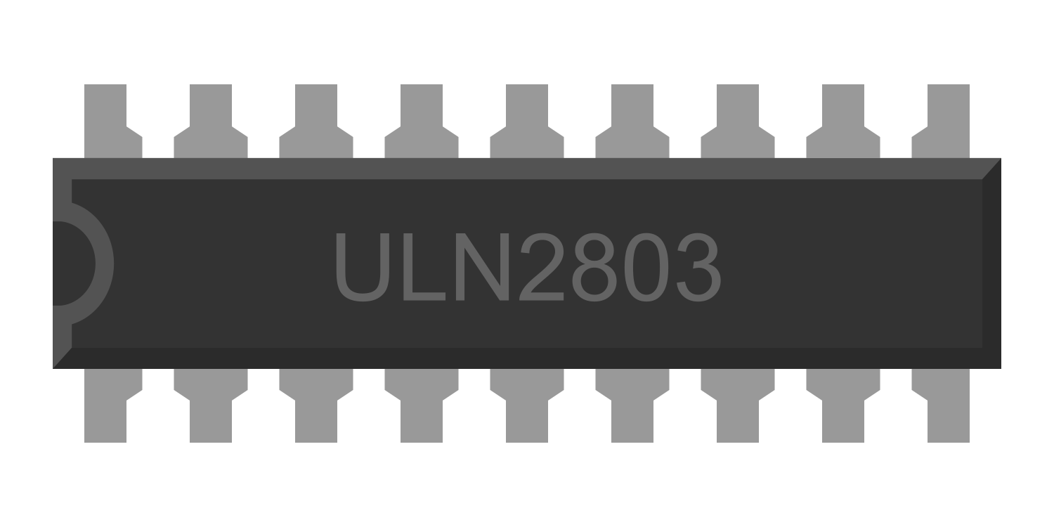 Image of ULN2803 Darlington Array