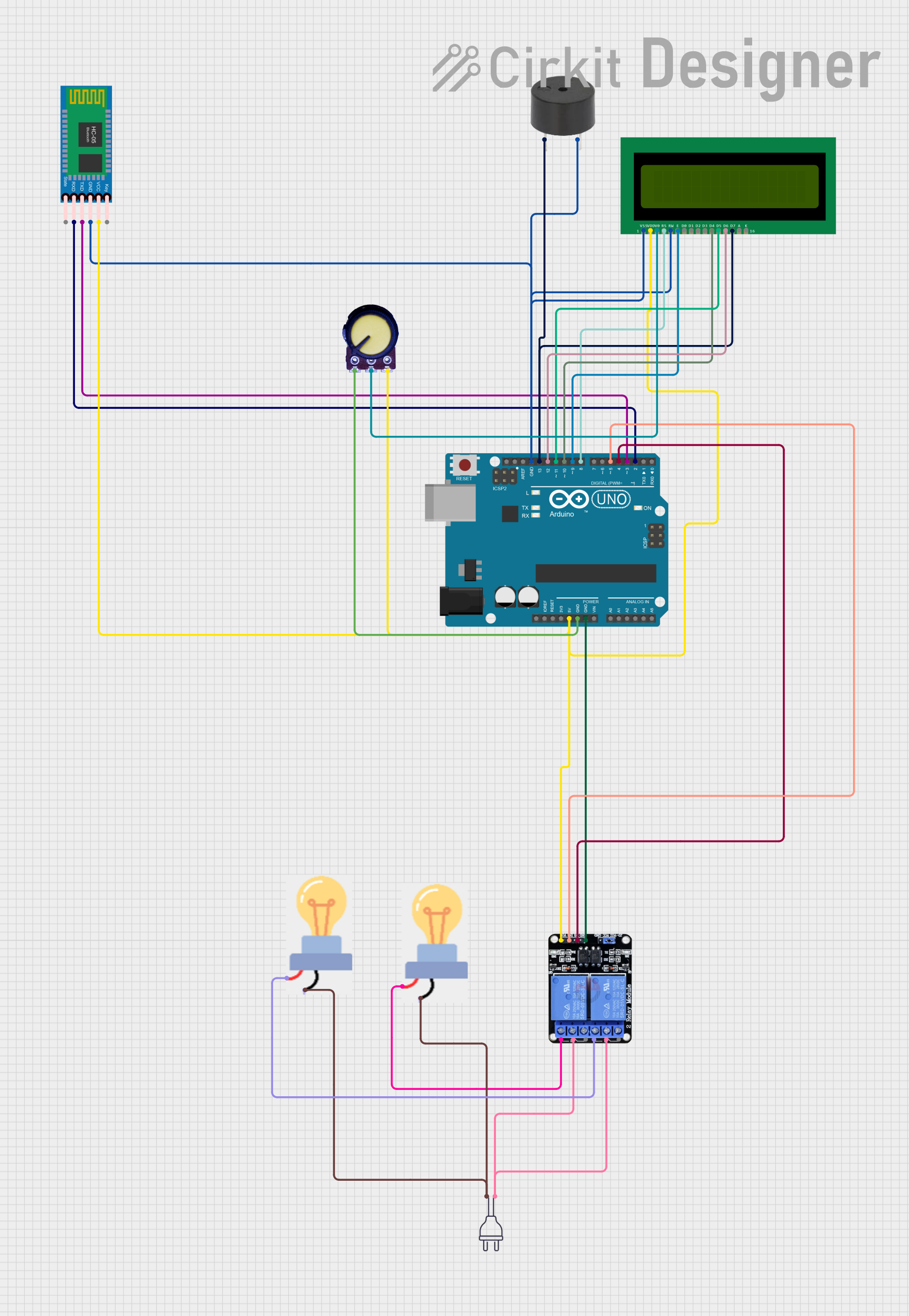 Image of relay: A project utilizing Wiring V1.0 Rev 0004 in a practical application