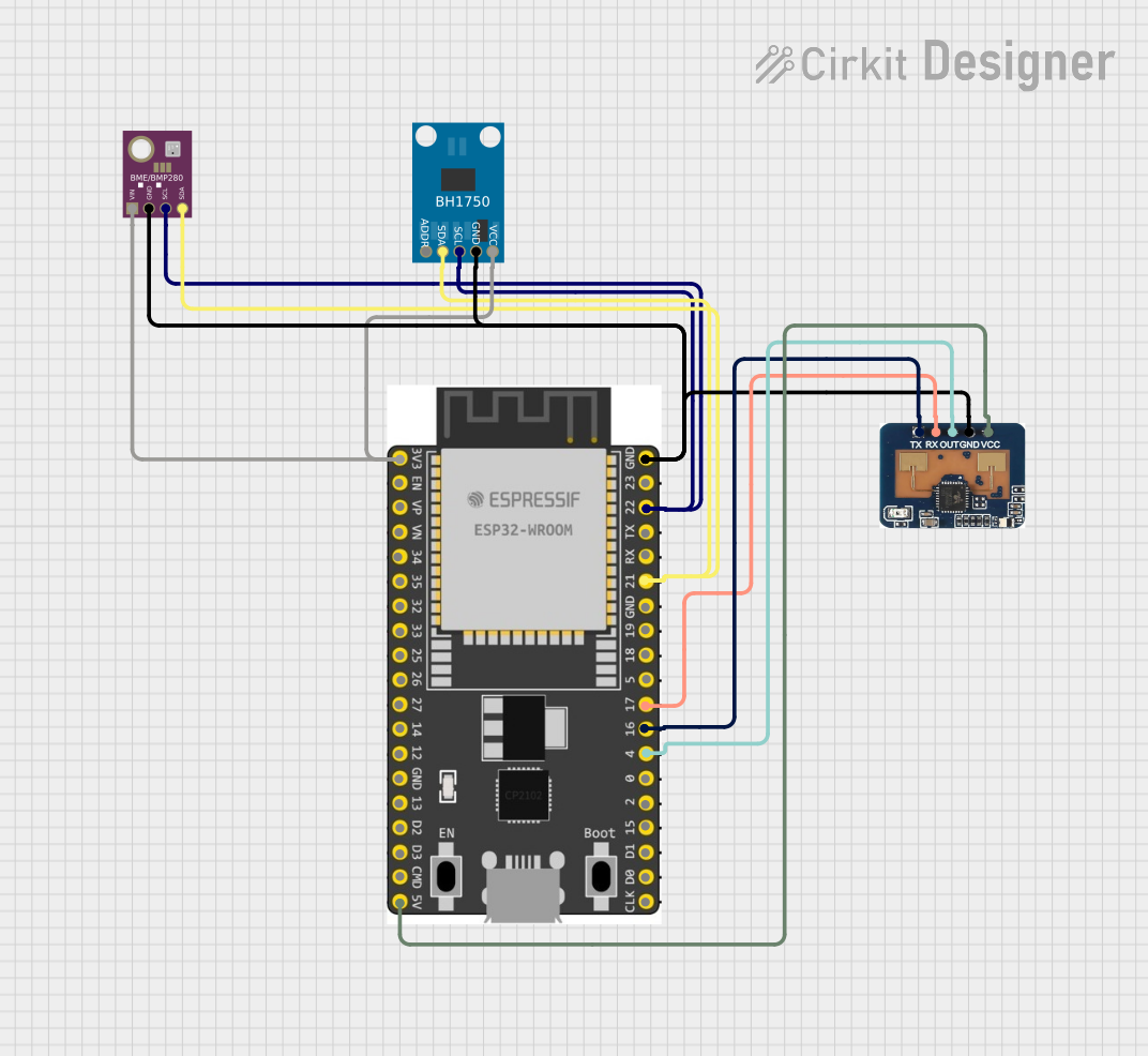 Image of multi esp32: A project utilizing BMP280 in a practical application