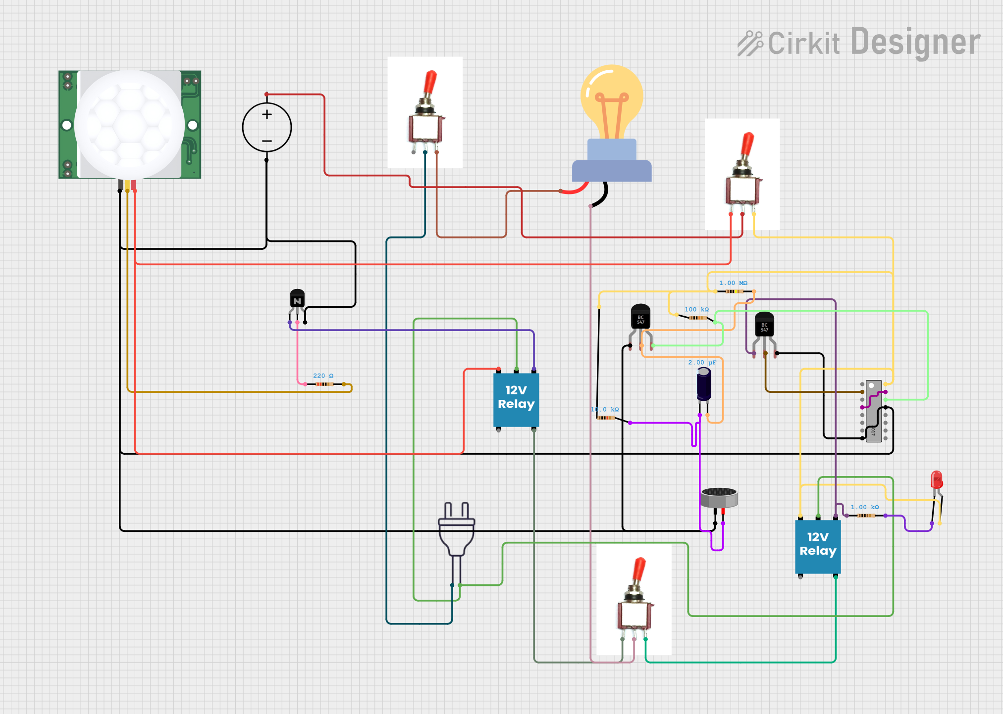 Image of m.s: A project utilizing 4017 in a practical application