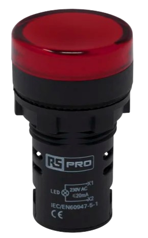 Image of Red Pilot lamp