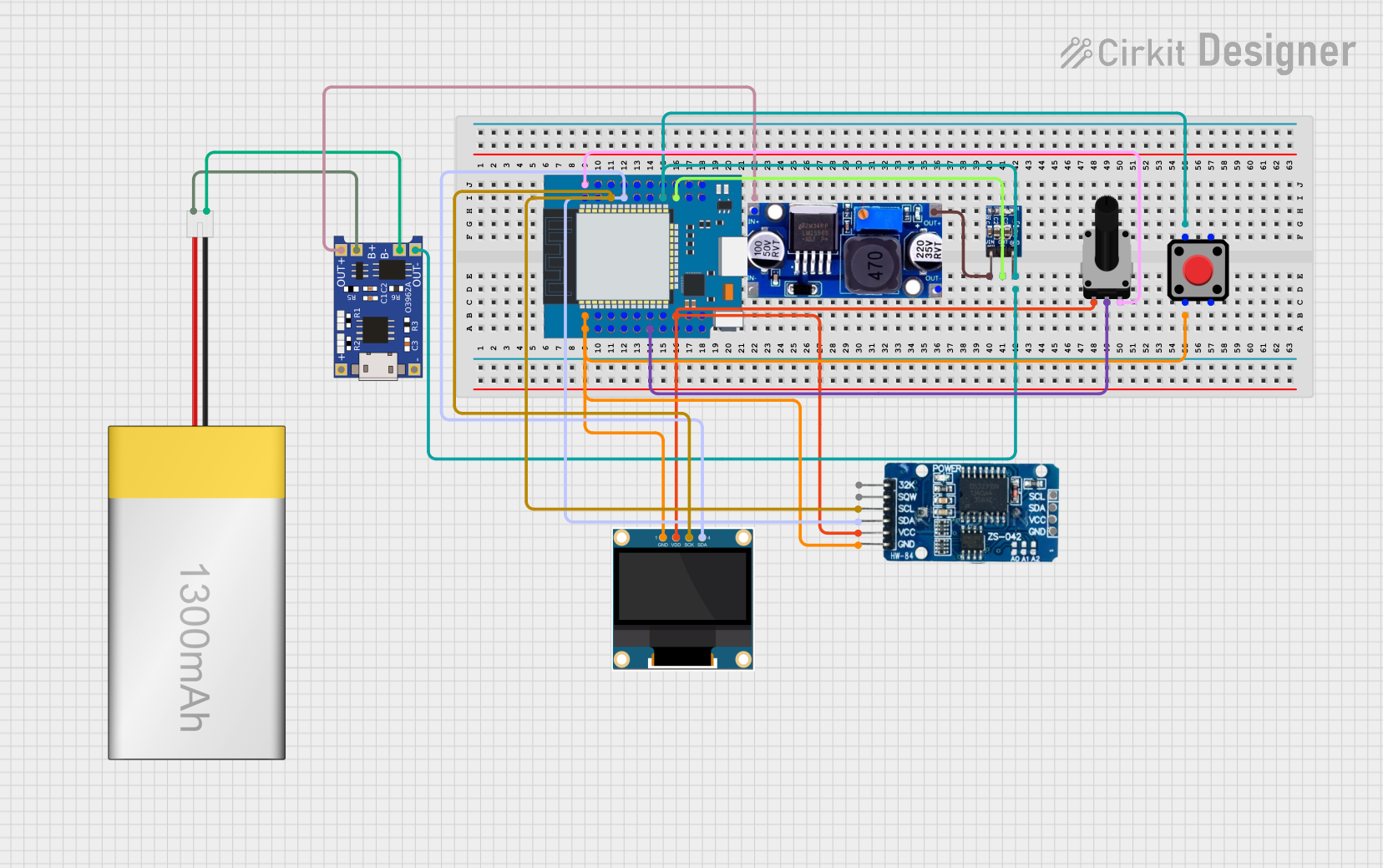 Image of RM Gloves: A project utilizing Lolin32 ESP32 in a practical application