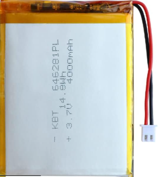 Image of KBT 3.7V 4000mAh Li-Polymer Battery