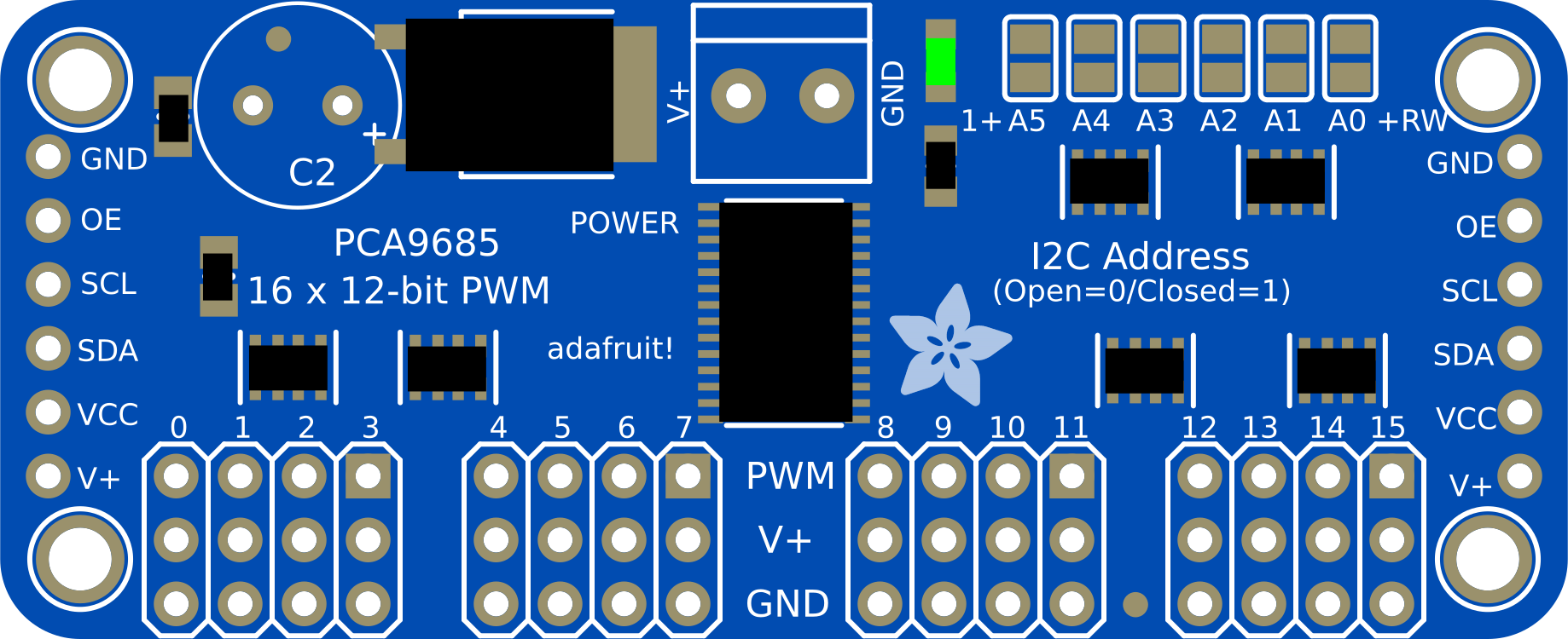 Image of PCA9685 Servo Driver