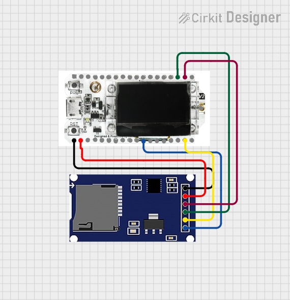 Image of LoRa SD: A project utilizing LC Studio SD Card Module in a practical application