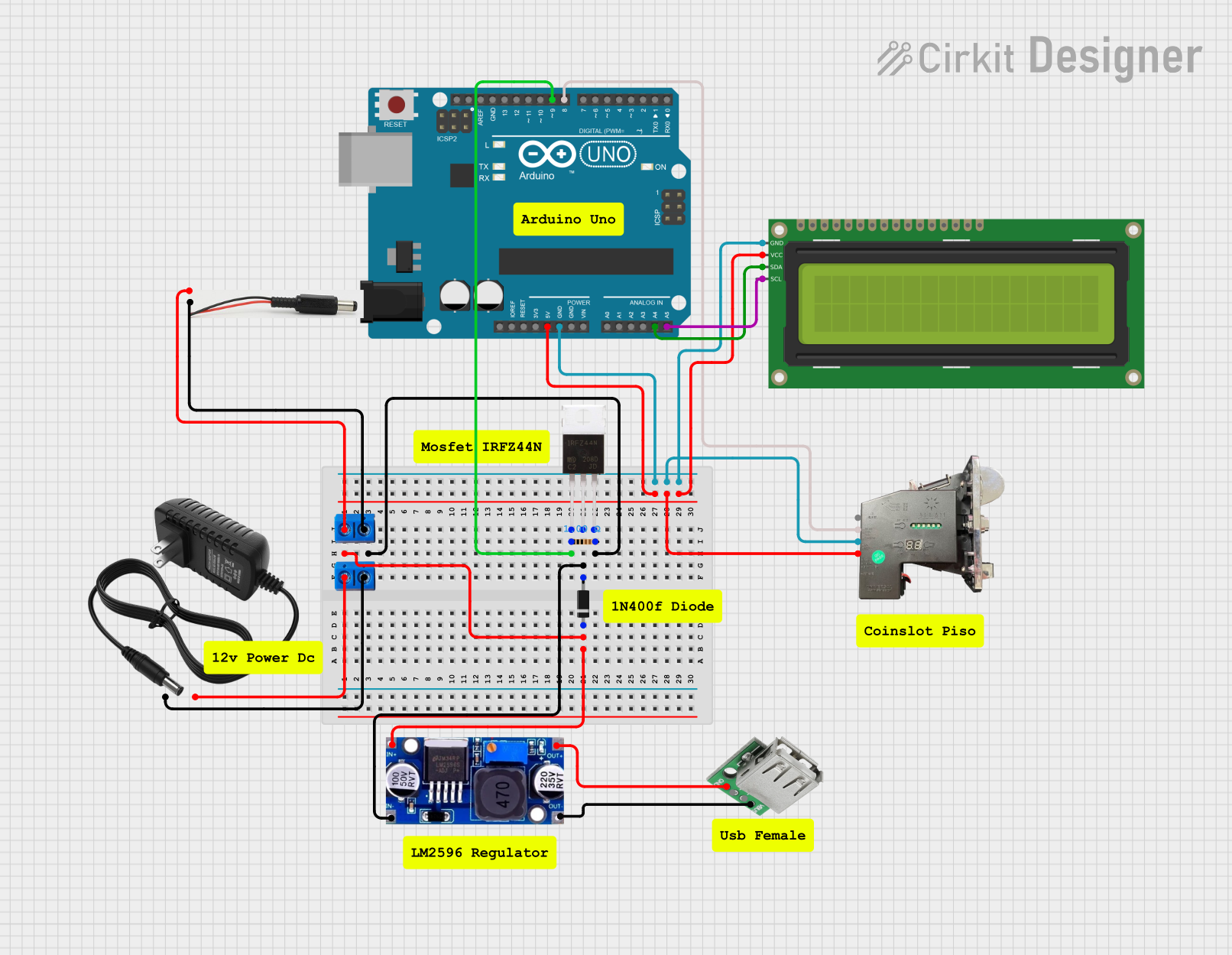 DFRobot Gravity: Modulo Controllore Di Potenza MOSFET Per Arduino, Raspberry Pi, 5-36V 20A
